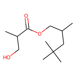 Propanoic acid, 3-hydroxy-2-methyl, 2,4,4-trimethylpentyl ester