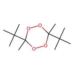 1,2,4,5-tetraoxacyclohexane, 3,6-dimethyl, 3,6-di-tertbutyl