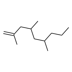 2,4,6-Trimethyl-1-nonene, # 1