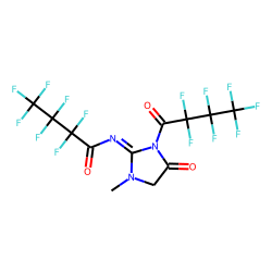 Creatinine, N,N'-di(heptafluorobutyryl)-