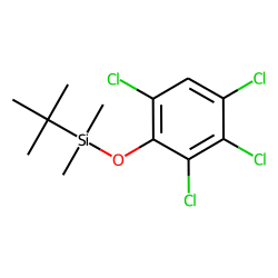 2,3,4,6-Tetrachlorophenol, tert-butyldimethylsilyl ether