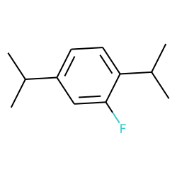 Benzene, 2-fluoro-1,4-bis (1-methylethyl)-