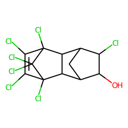1,4:5,8-Dimethanonaphthalen-2-ol, 3,5,6,7,8,9,9-heptachloro-1,2,3,4,4a,5,8,8a-octahydro-, (1«alpha»,2«alpha»,3«beta»,4«alpha»,4a«beta»,5«alpha»,8«alpha»,8«beta»)-
