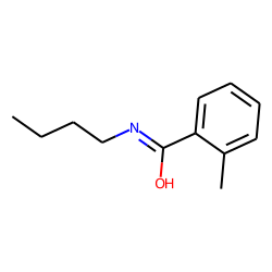 Benzamide, 2-methyl-N-butyl-