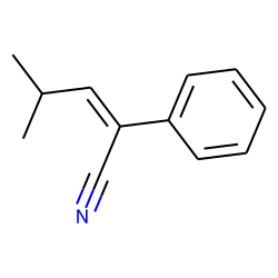 4-Methyl-2-phenyl-pent-2-enenitrile