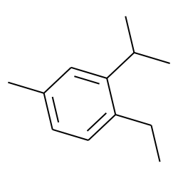 1-Methyl,4-Ethyl-3-isopropylbenzene