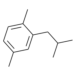Benzene, 1,4-dimethyl-2-(2-methylpropyl)-