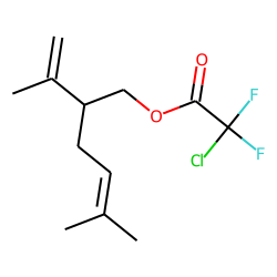 (.+/-.)-Lavandulol, chlorodifluoroacetate