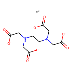 Acetic acid, (ethylenedinitrilo)tetra-, indium complex