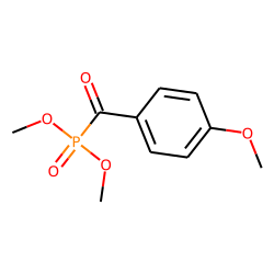 (p-Methoxy-Benzoyl)-phosphonic acid dimethyl ester