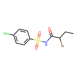 N-(2-Bromobutyryl)-4-chloro-benzenesulfonamide