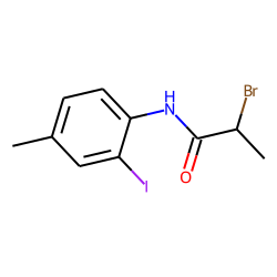 Propanamide, N-(2-iodo-4-methylphenyl)-2-bromo-