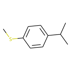 4-Isopropylbenzenethiol, S-methyl-