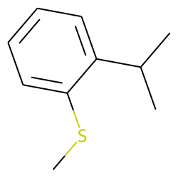2-Isopropylbenzenethiol, S-methyl-