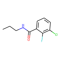 Benzamide, 3-chloro-2-fluoro-N-propyl-