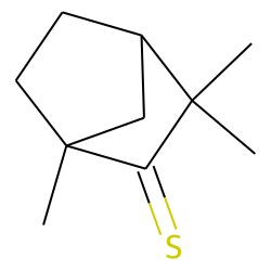 2-Norbornanethione, 1,3,3-trimethyl-