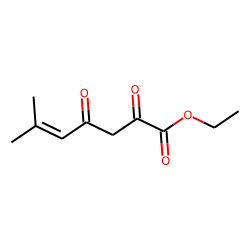 6-Methyl - 2,4-dioxo-5- heptenoic acid, ethyl ester