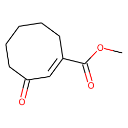 3-(Methoxycarbonyl)-3-cyclooctenone