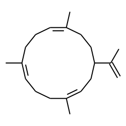 (R,1E,5E,9E)-1,5,9-Trimethyl-12-(prop-1-en-2-yl)cyclotetradeca-1,5,9-triene