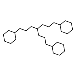 Cyclohexane, 1,1'-[4-(3-cyclohexylpropyl)-1,7-heptanediyl]bis-