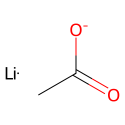 Acetic acid, lithium salt