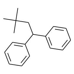 Benzene, 1,1'-(3,3-dimethylbutylidene)bis-