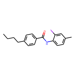 Benzamide, N-(2-iodo-4-methylphenyl)-4-butyl-