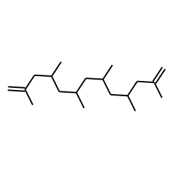 isotactic-2,4,6,8,10,12-Hexaethyl-1,12-tridecadiene