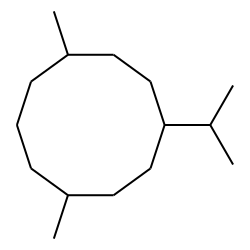1,7-Dimethyl-4-(1-methylethyl)cyclodecane