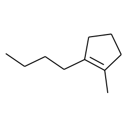 Cyclopentene, 1-butyl-2-methyl
