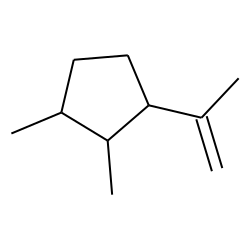 Cyclopentane, 1,2-dimethyl-3-(1-methylethenyl)-