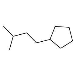 Cyclopentane, (3-methylbutyl)-