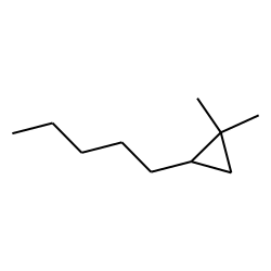 Cyclopropane, 1,1-dimethyl-2-pentyl-