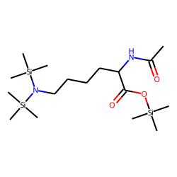 N-«alpha»-Acetyl-L-Lysine, N,N-trimethylsilyl-, trimethylsilyl ester