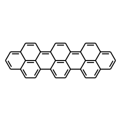 Benzo[rst]dinaphtho[8,1,2-cde!2',1',8'-klm]pentaphene