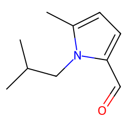 5-methyl-1-(2-methylpropyl)-1H-pyrrole-2-carboxaldehyde
