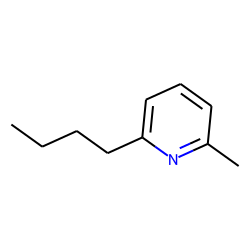 2-n-butyl-6-methylpyridine
