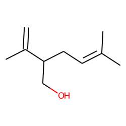 4-Hexen-1-ol, 5-methyl-2-(1-methylethenyl)-