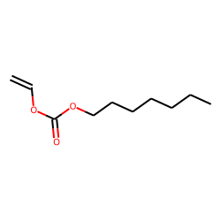 Carbonic acid, heptyl vinyl ester