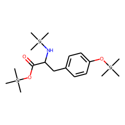 Tyrosine, N,O,O-3TMS