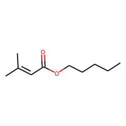 2-Butenoic acid, 3-methyl-, pentyl ester