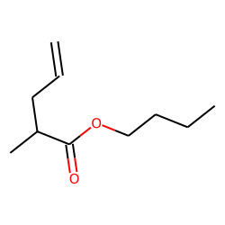 4-Pentenoic acid, 2-methyl-, butyl ester