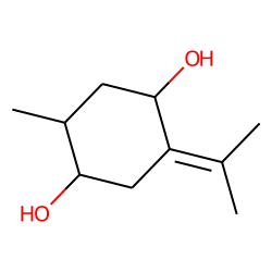 2-Methyl-5-(propan-2-ylidene)cyclohexane-1,4-diol