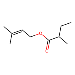 3-Methyl-2-buten-1-yl 2-methylbutanoate