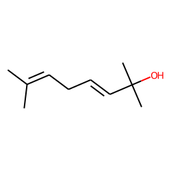 trans-2,7-Dimethyl-3,6-octadien-2-ol
