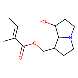 9-Angeloylplatinecine