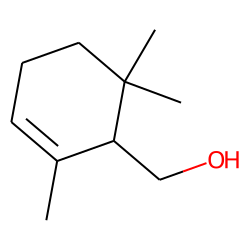 2-Cyclohexene-1-methanol, 2,6,6-trimethyl-
