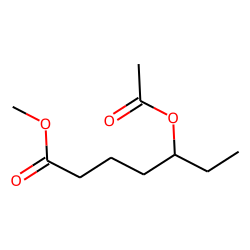 methyl 5-acetoxyheptanoate
