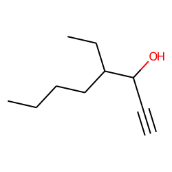 1-Octyn-3-ol, 4-ethyl-