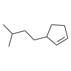 Cyclopentene,3-(3-methylbutyl)-